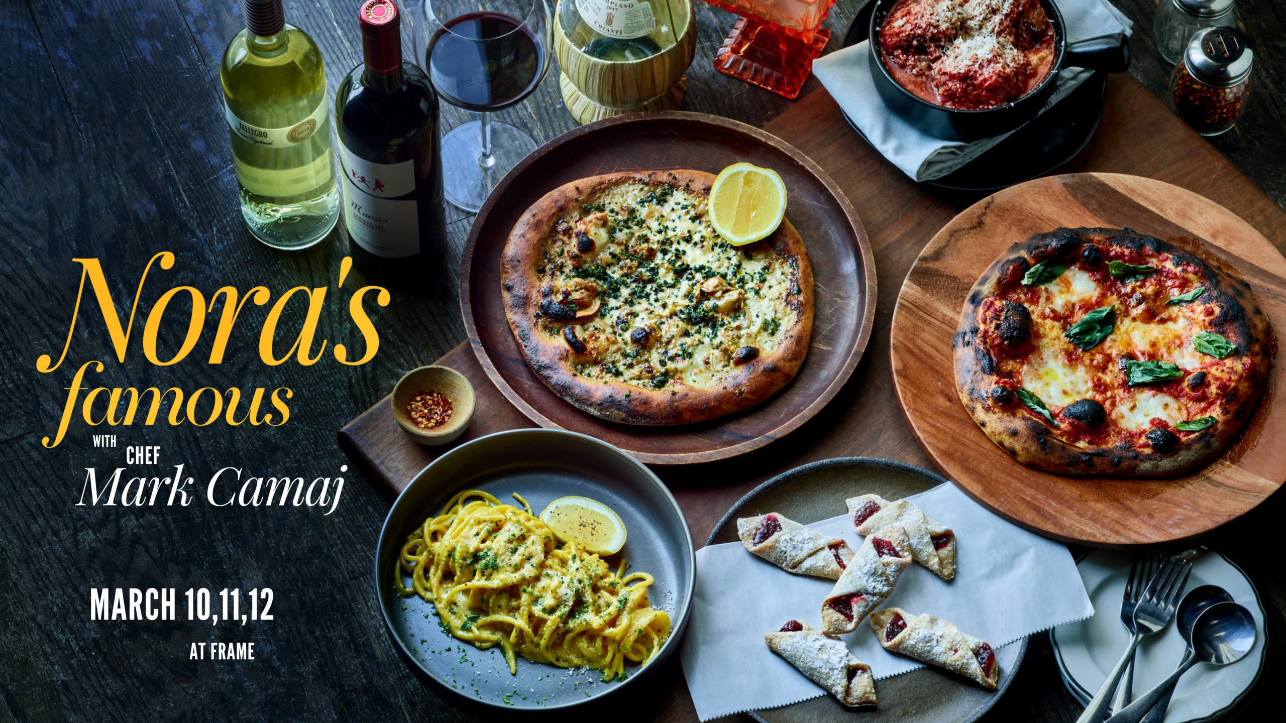 Nora's Famous by Chef Mark Camaj - Frame & FRAMEbar
