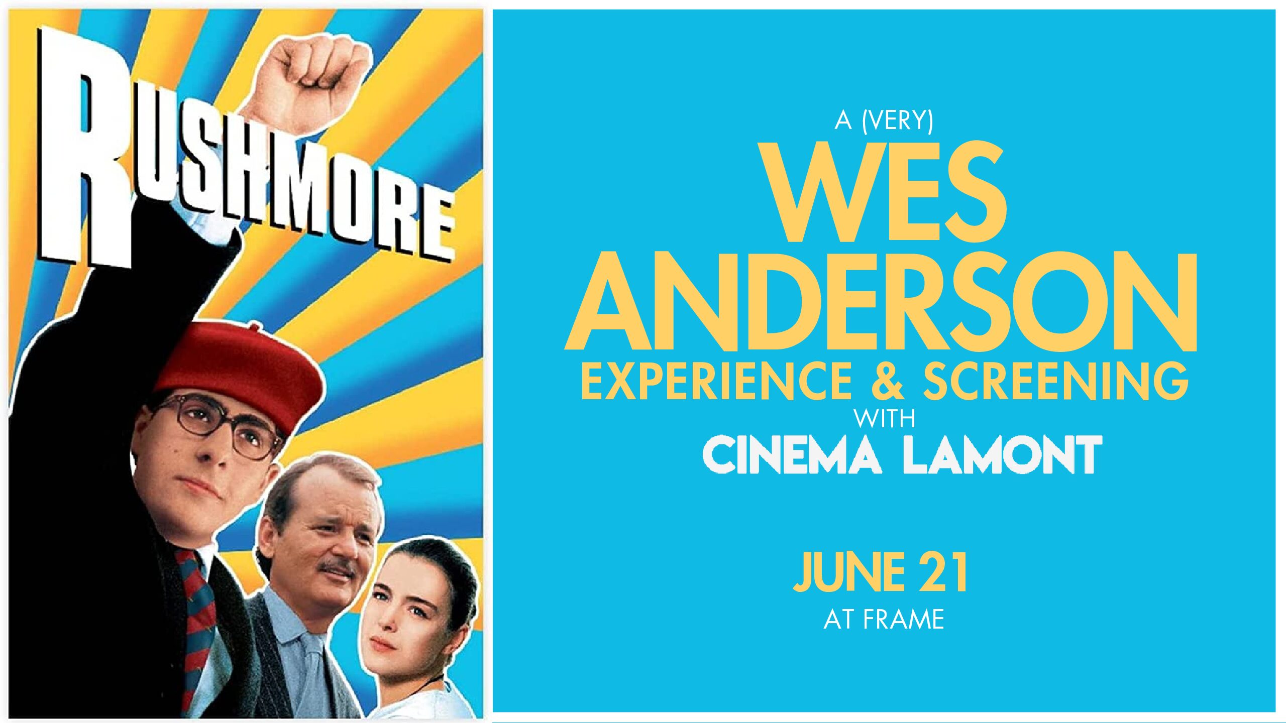 Wes Anderson experience and screening