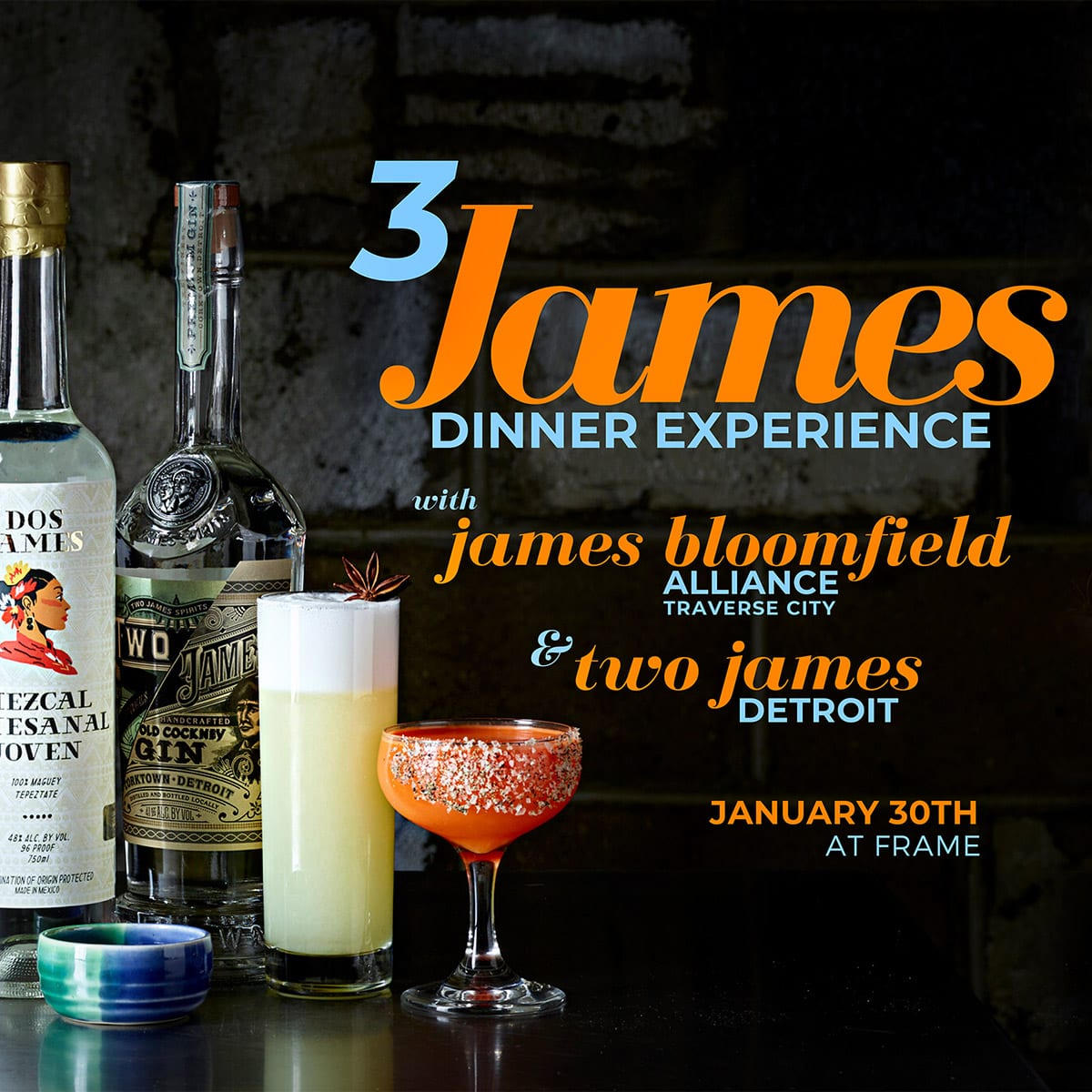 Three James Dinner