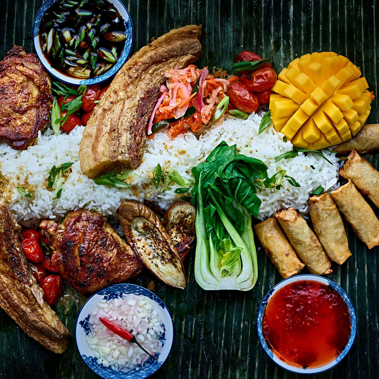 Kamayan Table