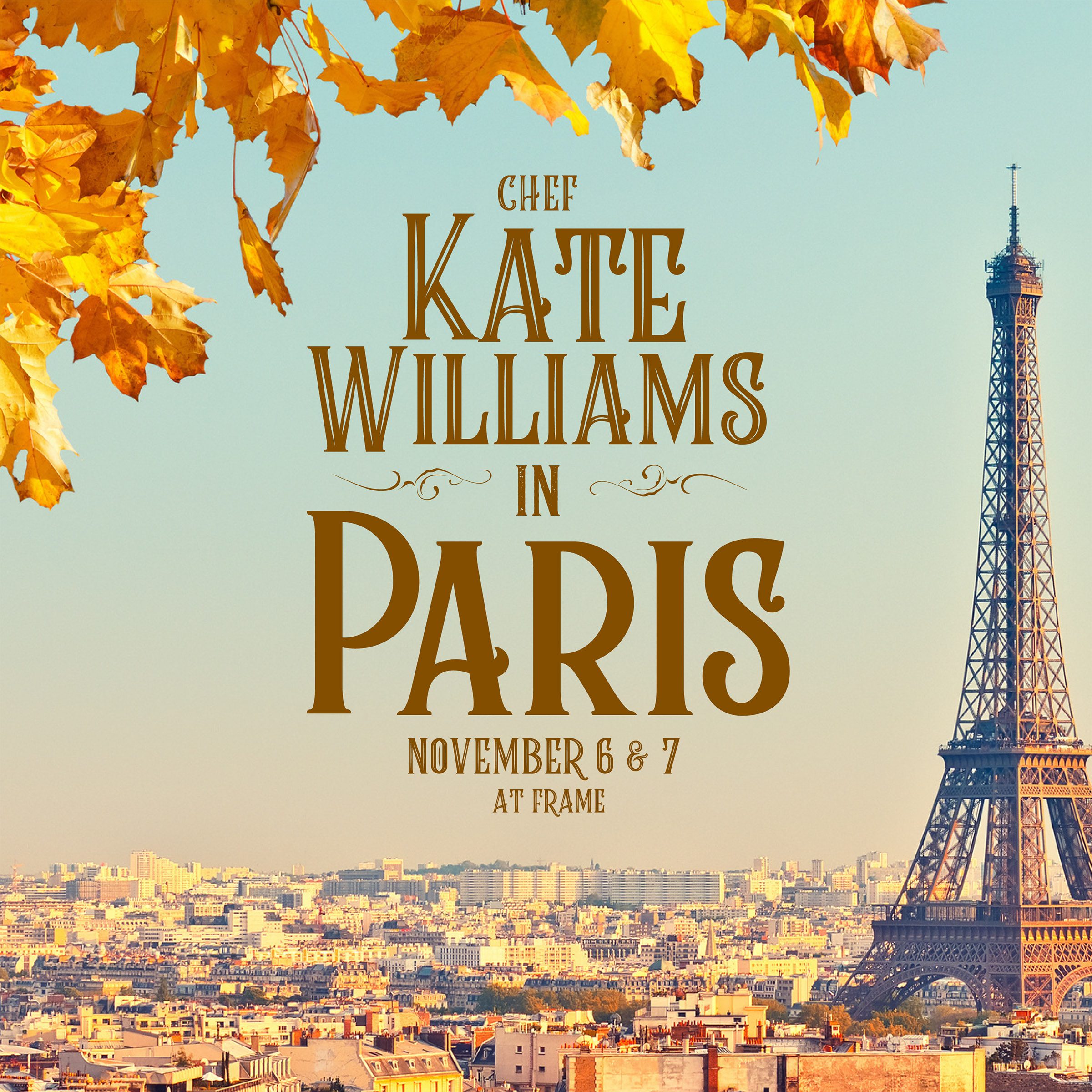 Kate Williams in Paris