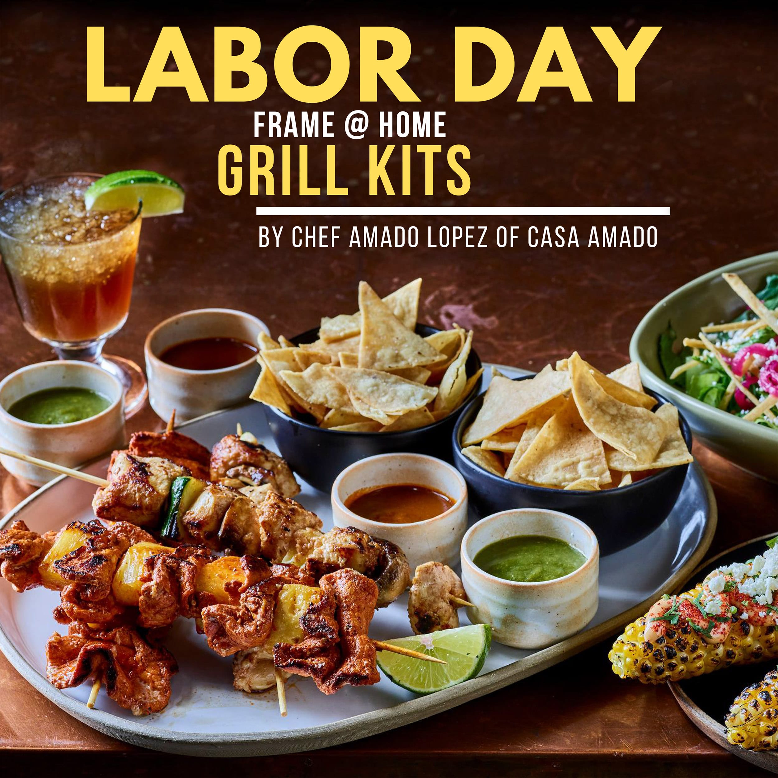 Labor Day grill kits Amado Lopez