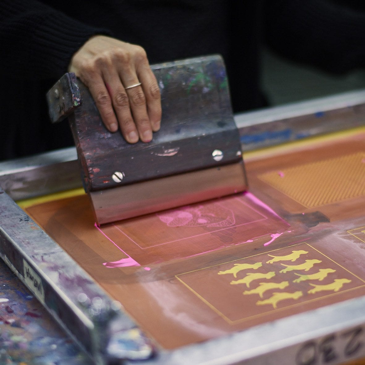 Screen Printing Workshop - Detroit's Ocelot Print Shop at frame (workshop)