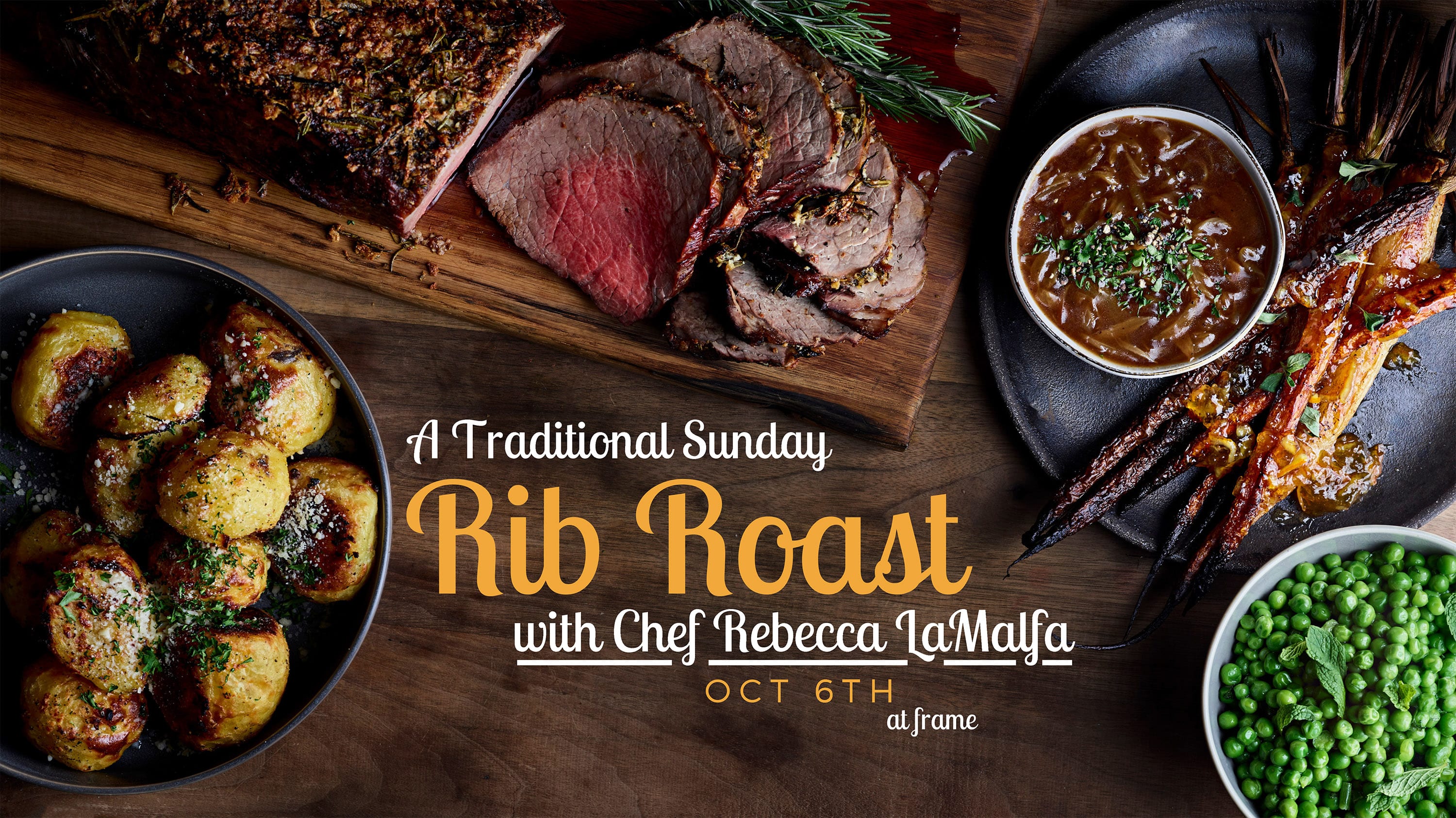 A Traditional Sunday Rib Roast with Chef Rebecca LaMalfa at frame