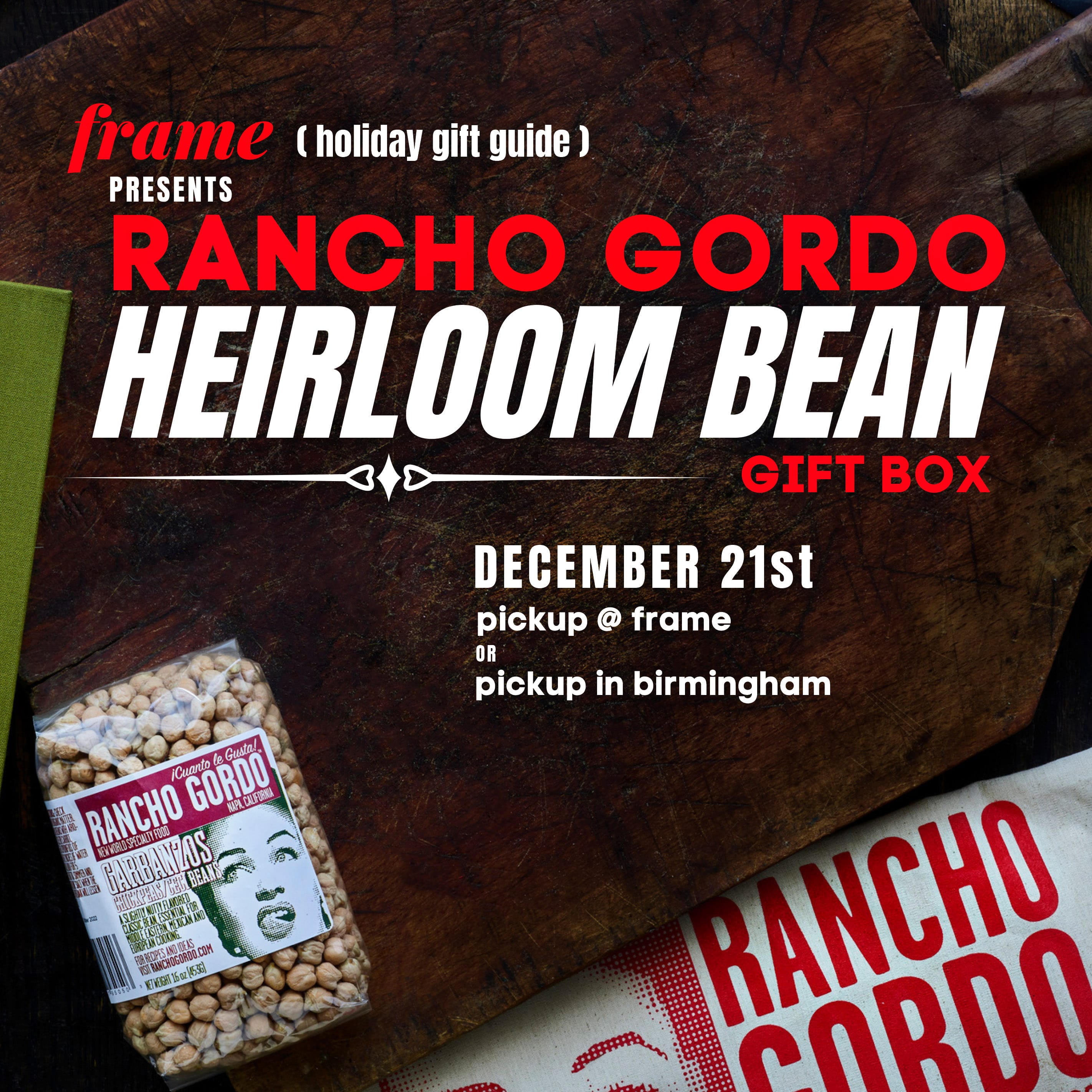 Rancho Gordo gift box