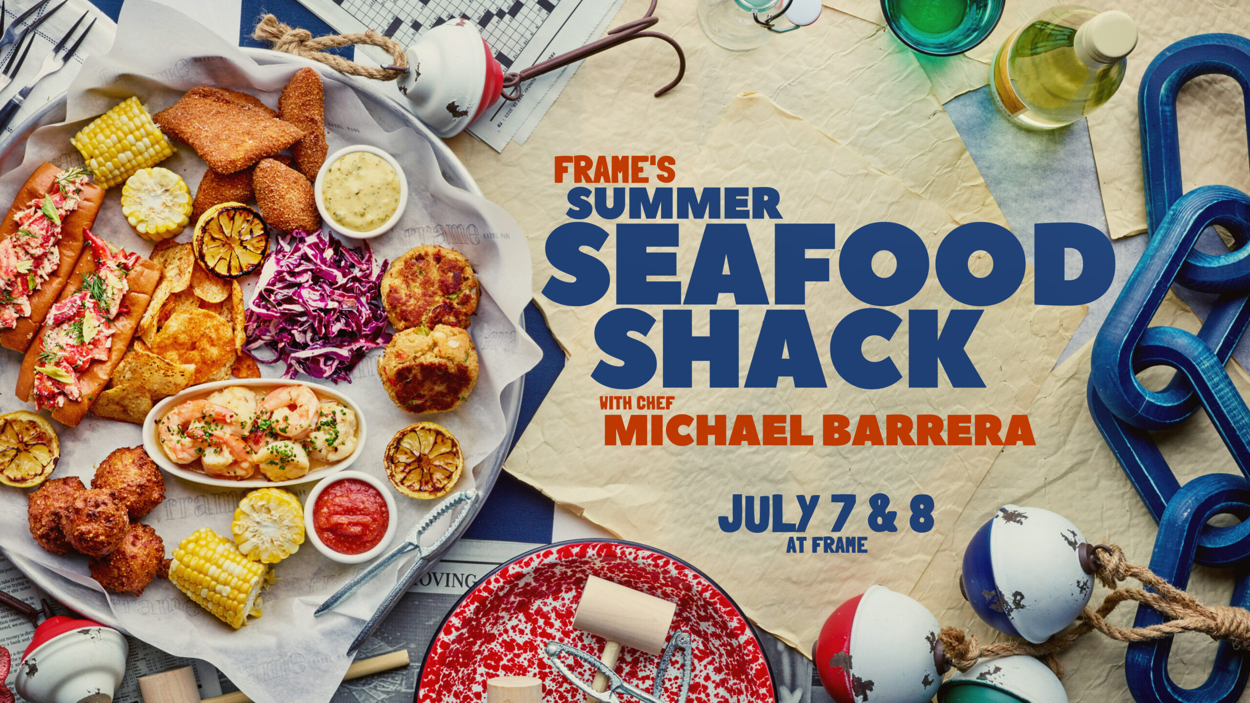 Frame's Summer Seafood Shack with Chef Michael Barrera