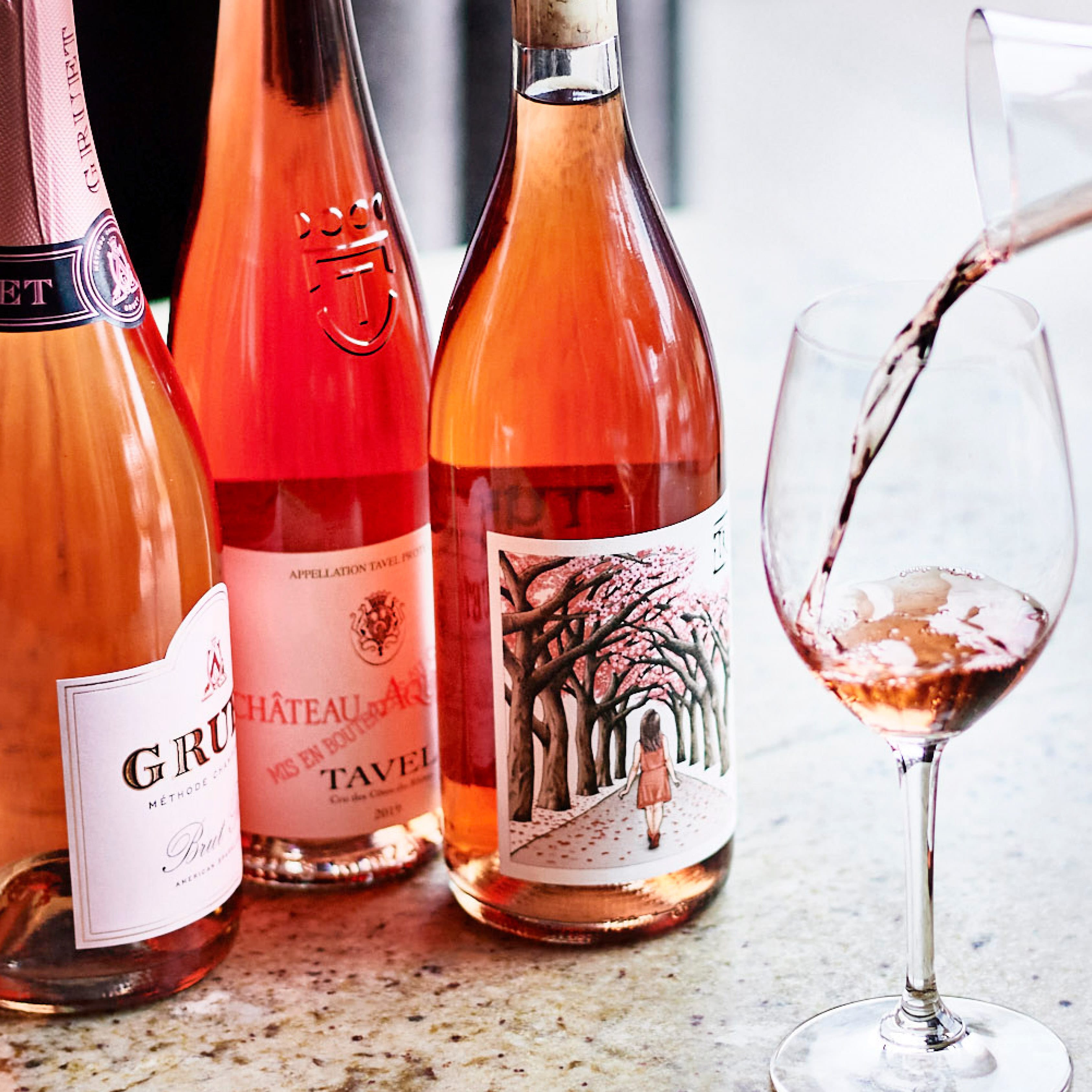 frame wine club roses