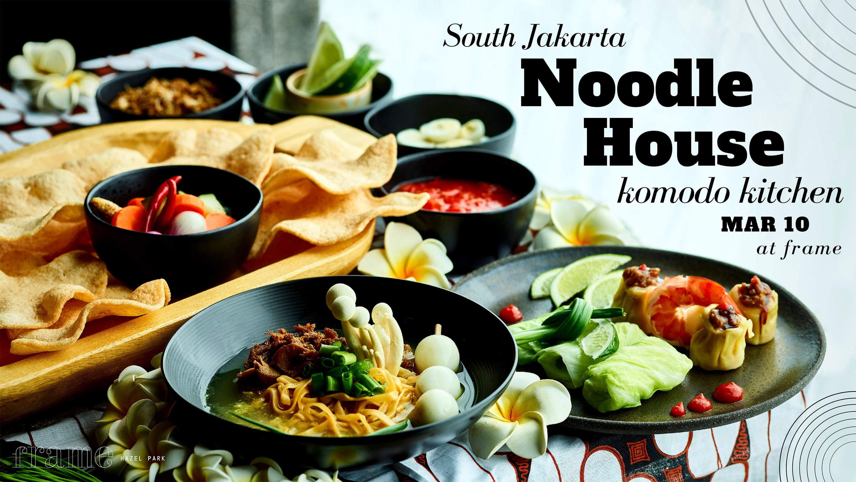 A South Jakarta Noodle House with Komodo Kitchen at frame