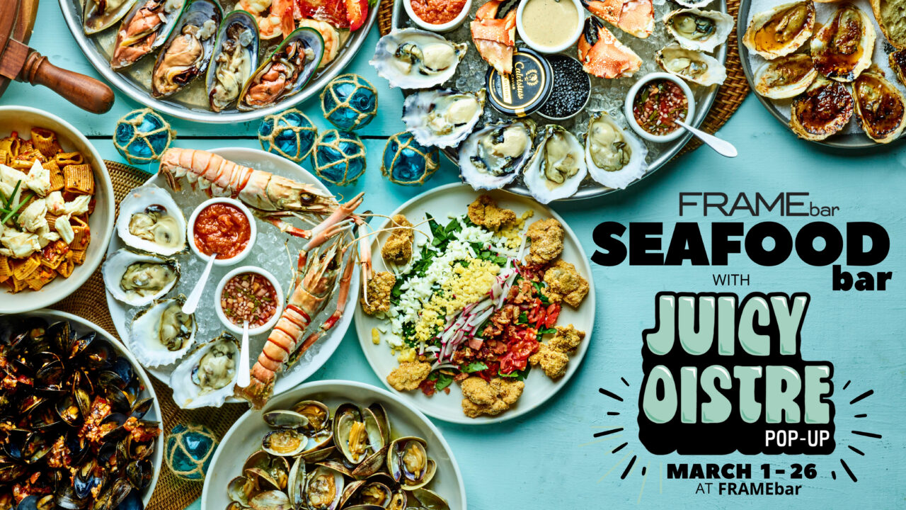 SEAFOODbar at FRAMEbar with Ann Arbor's Juicy Oistre
